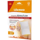 Lifemed Wärmepflaster extragroß, 19 cm x 13 cm, weiß 72 St