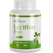 VitaSanum - Lecithin (Soja) 1000 mg - pro Tagesportion 100 St Kapseln