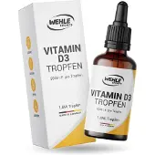 Wehle Sports Vitamin D3 5000 IE pro Tropfen 50 ml
