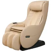 WELCON Massagesessel EASYRELAXX beige - 3D Massagestuhl mit Neigungsverstellung elektrisch