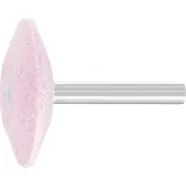 PFERD STEEL EDGE Schleifstift Form A 36 Ø 41x10mm Schaft-Ø 6,3 mm A60 für Stahl- und Stahlguss
