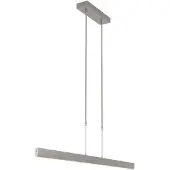 Steinhauer LED Pendelleuchte, Metall, Stahl, L 115 cm