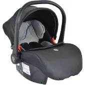 Moni Babyschale i-Size Multi (40 - 87cm) Gruppe 0+ Fußabdeckung Kopfstütze Gurt grau