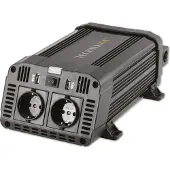 Technaxx TE16 Wechselrichter 1200W - 2x 230V - 2x 5V USB - 3.1A - Spannungswandler