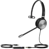Yealink UH36 Mono Teams, Kabelgebunden, Büro/Callcenter, 20 - 20000 Hz, 120 g, Kopfhörer, Schwarz, Silber