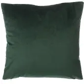 Beliani 2er-Set Samt-Kissen, Blattmuster, 45 x 45 cm, Smaragdgrün, FREESIA