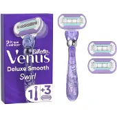 Gillette - Swirl Starter-Set 4 Stück - Flexball Swirl Griff & 3 x Klingen