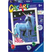 Ravensburger CreArt Malen nach Zahlen – Magisches Einhorn