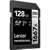 Lexar Professional 1667x 128GB SDXC UHS-II Karte