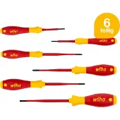 Wiha Schraubendrehersatz 3251 K6 6-tlg.TX slim fix VDE