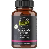 Biotiva Granatapfel Extrakt Kapseln Bio 78 g