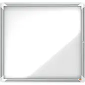 Nobo Premium Plus 6xa4 Blatt Außendisplay Gehäuse Magnetisch Weißer Hintergrund