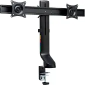 Kensington SmartFit Platzsparender Dual Monitorarm, Schwarz
