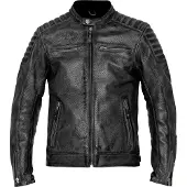 John Doe Storm Motorrad Lederjacke, schwarz, 3XL
