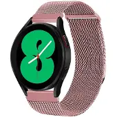 IMoshion Magnetisches Milanaise Armband - Universelle 20 mm Anschluss - Größe S - Rosa