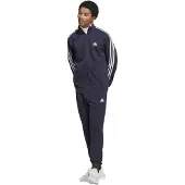 Adidas Herren Sportanzug Basic 3-Streifen French Terry