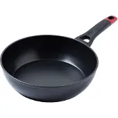 Pyrex Tiefe Bratpfanne – – 1455027 – Geschmiedetes Aluminium – Antihaftbeschichtung – 28 cm – -frei