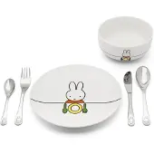 Zilverstad Geschirr Silver City Miffy Weiß