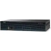 Cisco 2911, Ethernet-WAN, Gigabit Ethernet, Schwarz, Silber