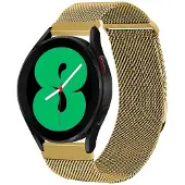 IMoshion Magnetisches Milanaise Armband - Universelle 20 mm Anschluss - Größe S - Gold