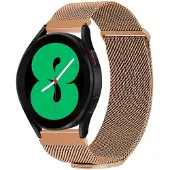 IMoshion Magnetisches Milanaise Armband - Universelle 20 mm Anschluss - Größe M - Rosé gold