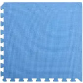 vidaXL Bodenmatten 12 Stk. 4,32 m² EVA-Schaumstoff Blau
