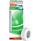 TESA Film, matt/unsichtbar, 33 m x 19 mm, 8 Rollen