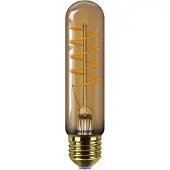 Philips Filament-Lampe Amber 25 W T30 E27, 3,1 W, 25 W, E27, 270 lm, 15000 h, Flame