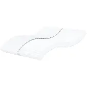 vidaXL Schaumstoffmatratze Weiß 200x200 cm Härtegrad H2 H3