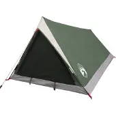 vidaXL Campingzelt 2 Personen Grün Wasserdicht