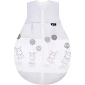 Alvi Sommerschlafsack Molton 0.5 TOG, silber, 70