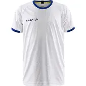 Craft Sportshirt Kinder Progress 2.0 Graphic Jersey White/Club Cobolt-Größe 134