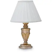 Ideal Lux DORA TL1 SMALL, Gold, Metall, Harz, Schlafzimmer, Kinderzimmer, Wohnzimmer, IP20, E14, 1 Glühbirne(n)