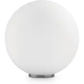 Ideal Lux MAPA TL1 D30, Weiß, Glas, Metall, Schlafzimmer, Wohnzimmer, IP20, E27, 1 Glühbirne(n)