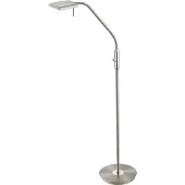TRIO Bergamo Stehleuchte LED Metall/Glas weiß Sensordimmer