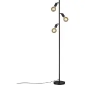 Briloner Stehleuchte Ø 22 cm 3 exkl E27 10W schwarz