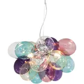 By Rydens Gross Pendelleuchte Ø30 Multi - , Gross, dimmbar, Multicolor, für Wohnzimmer, Glas, Design
