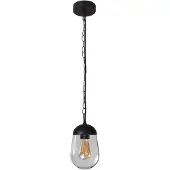 Kanlux S.A. Außenleuchte, Outdoorlampe LIEGO E27 Schwarz IP44 36531