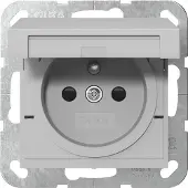 Gira Steckd. Erdstift KD + SP System 55 Grau m 4488015