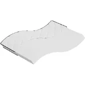 vidaXL Matratze Schaumstoff Mittelweich 140x200 cm
