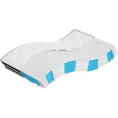 vidaXL Matratze Taschenfederkern Mittel 100x200 cm