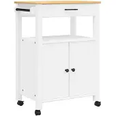 vidaXL Küchenwagen MONZA 60x40x88,5 cm Massivholz Kiefer
