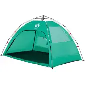 vidaXL Strandzelt 2 Personen Seegrün Quick Release Wasserdicht
