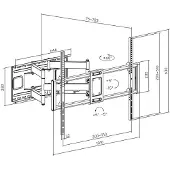 Macleans Mc-482 Wandhalterung Für Tv