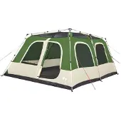 vidaXL Kuppel-Familienzelt 10 Personen Grün Quick Release