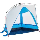 vidaXL Strandzelt 2 Personen Azurblau Quick Release Wasserdicht