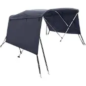 vidaXL 3-Bow Bimini-Top mit Seitenteilen 183x(170-182)x137 cm
