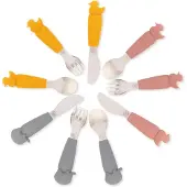 Eco rascals Kinderbesteck Set 3-teilig, Elefant petrol