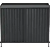 Muuto Enfold Sideboard, 100 x 85 cm, schwarz / anthrazit