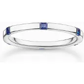 Thomas Sabo Ring TR2396-699-32-56 Sterling Silber - Glas-Keramik Stein - Gr. 56